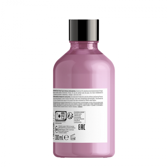 Шампоан изглаждащ за непокорни коси Loreal Professionnel Liss Unlimited 300ml