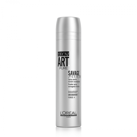 Сух спрей Loreal Professionnel Tecni.Art Savage Panache Pure 250 ml