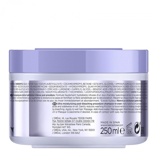 Шампоан за интензивна хидратация след изсветляване Kerastase Blond Absolu Cicaextreme 250 ml