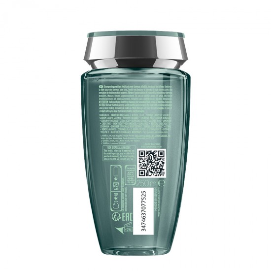Ежедневен почистващ и подсилващ шампоан Kerastase Genesis Homme 250 ml
